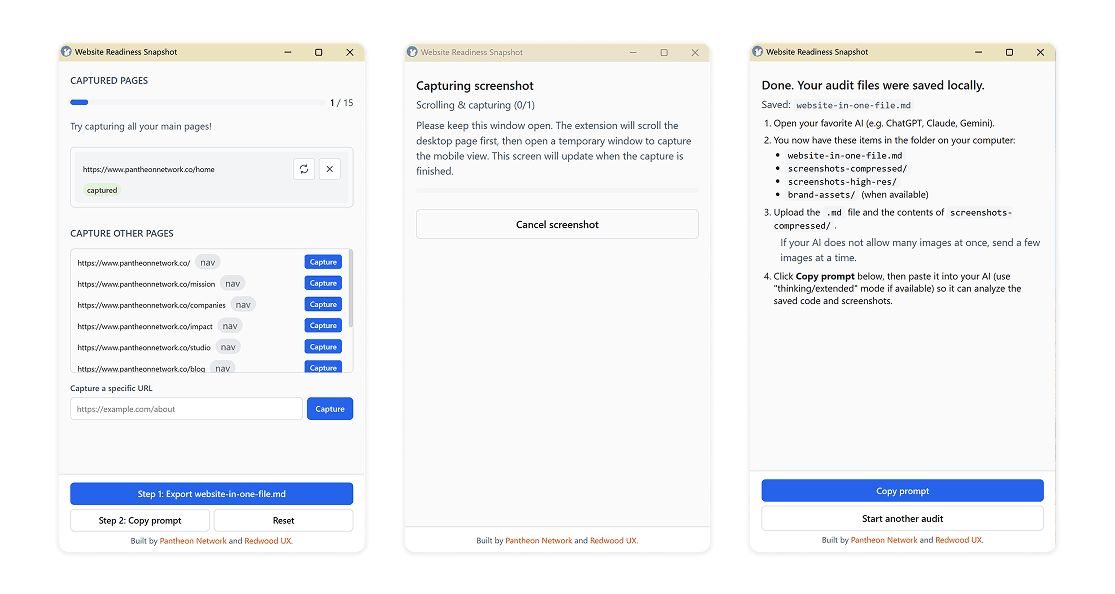 Website Readiness Checker preview